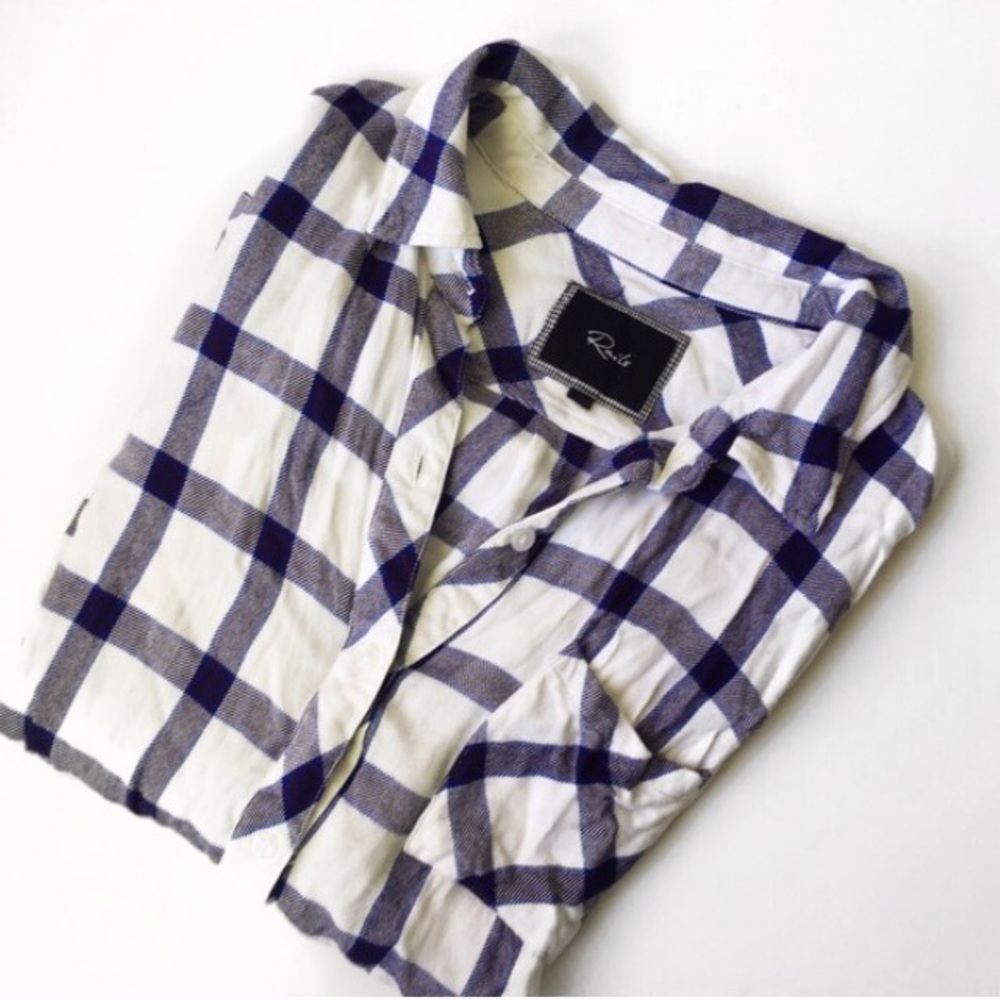 ➡️Rails Hunter One Pocket Plaid Shirt⬅️